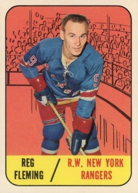1967 Topps Reg Fleming #30 Hockey Card
