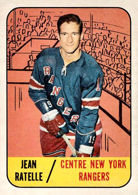 1967 Topps Jean Ratelle #31 Hockey Card