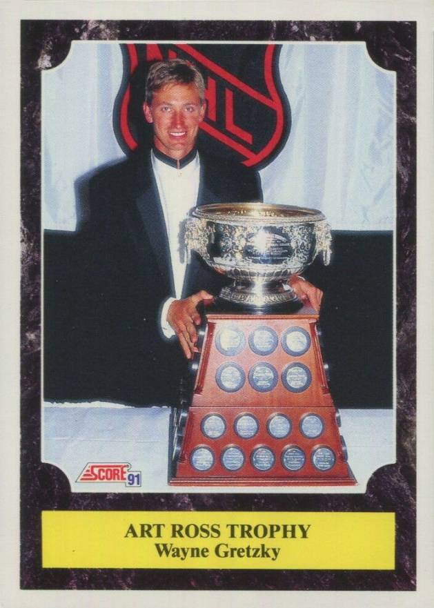 1991 Score Canadian Wayne Gretzky #317 Hockey Card