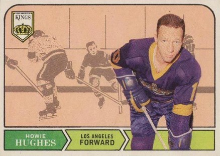 1968 O-Pee-Chee Howie Hughes #158 Hockey Card