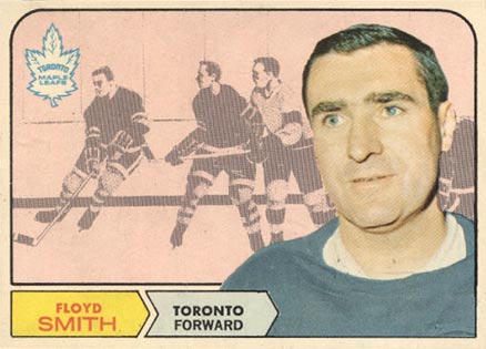 1968 O-Pee-Chee Floyd Smith #130 Hockey Card