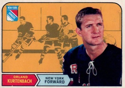 1968 O-Pee-Chee Orland Kurtenbach #170 Hockey Card