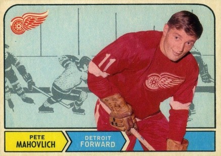 1968 O-Pee-Chee Peter Mahovlich #143 Hockey Card