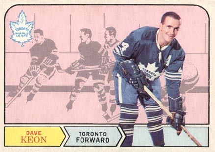 Dave Keon Toronto Maple Leafs Blue & White "1967-1970