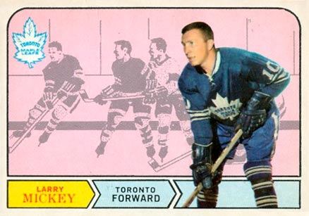 1968 O-Pee-Chee Larry Mickey #195 Hockey Card