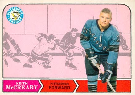 1968 O-Pee-Chee Keith McCreary #193 Hockey Card