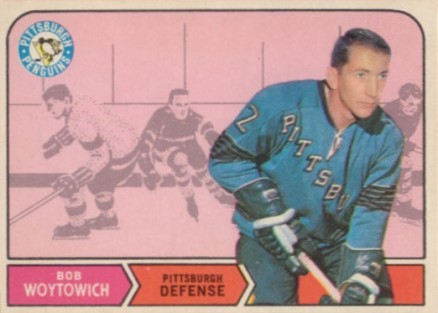 1968 O-Pee-Chee Bob Woytowich #192 Hockey Card