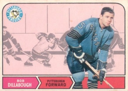 1968 O-Pee-Chee Bob Dillabough #191 Hockey Card