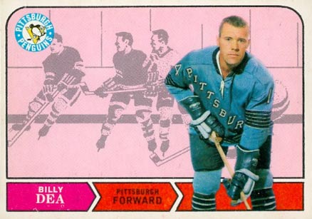 1968 O-Pee-Chee Billy Dea #190 Hockey Card