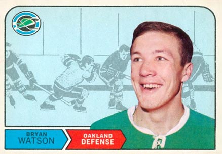 1968 O-Pee-Chee Bryan Watson #173 Hockey Card