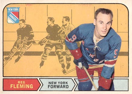 1968 O-Pee-Chee Reg Fleming #167 Hockey Card