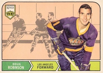 1968 O-Pee-Chee Doug Robinson #160 Hockey Card
