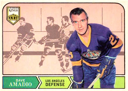 1968 O-Pee-Chee Dave Amadio #157 Hockey Card