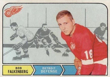 1968 O-Pee-Chee Bob Falkenberg #141 Hockey Card