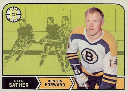 1968 O-Pee-Chee Glen Sather #134 Hockey Card