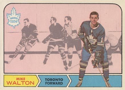 1968 O-Pee-Chee Mike Walton #132 Hockey Card