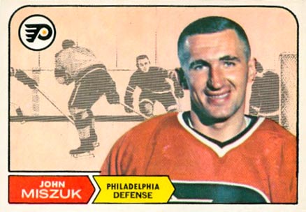 1968 O-Pee-Chee John Miszuk #93 Hockey Card