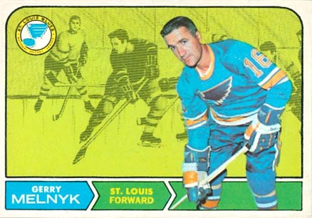 1968 O-Pee-Chee Gerry Melnyk #120 Hockey Card