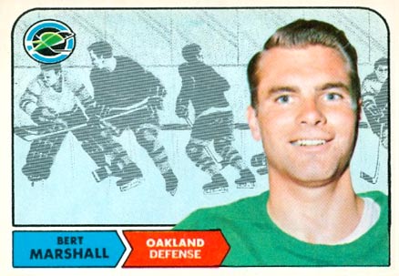 1968 O-Pee-Chee Bert Marshall #79 Hockey Card