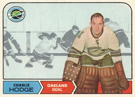 1968 O-Pee-Chee Charlie Hodge #78 Hockey Card
