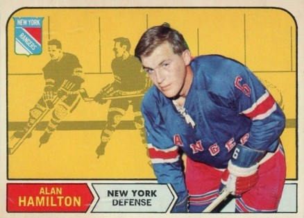 1968 O-Pee-Chee Al Hamilton #70 Hockey Card