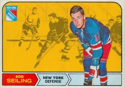 1968 O-Pee-Chee Rod Seiling #71 Hockey Card