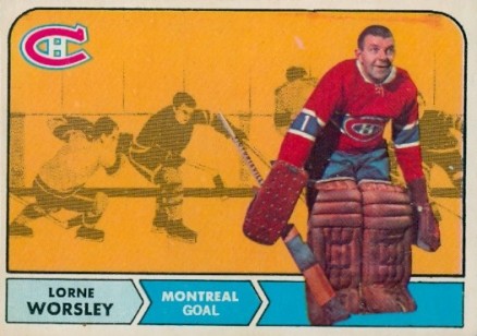 1968 O-Pee-Chee Gump Worsley #56 Hockey Card