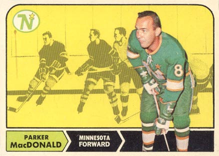 1968 O-Pee-Chee Parker Macdonald #55 Hockey Card