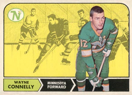 1968 O-Pee-Chee Wayne Connelly #50 Hockey Card
