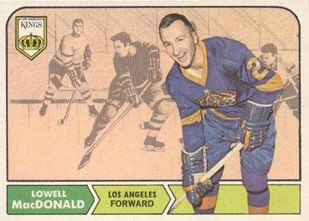 1968 O-Pee-Chee Lowell Macdonald #42 Hockey Card