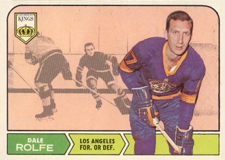 1968 O-Pee-Chee Dale Rolfe #41 Hockey Card