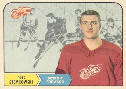 1968 O-Pee-Chee Pete Stemkowski #33 Hockey Card