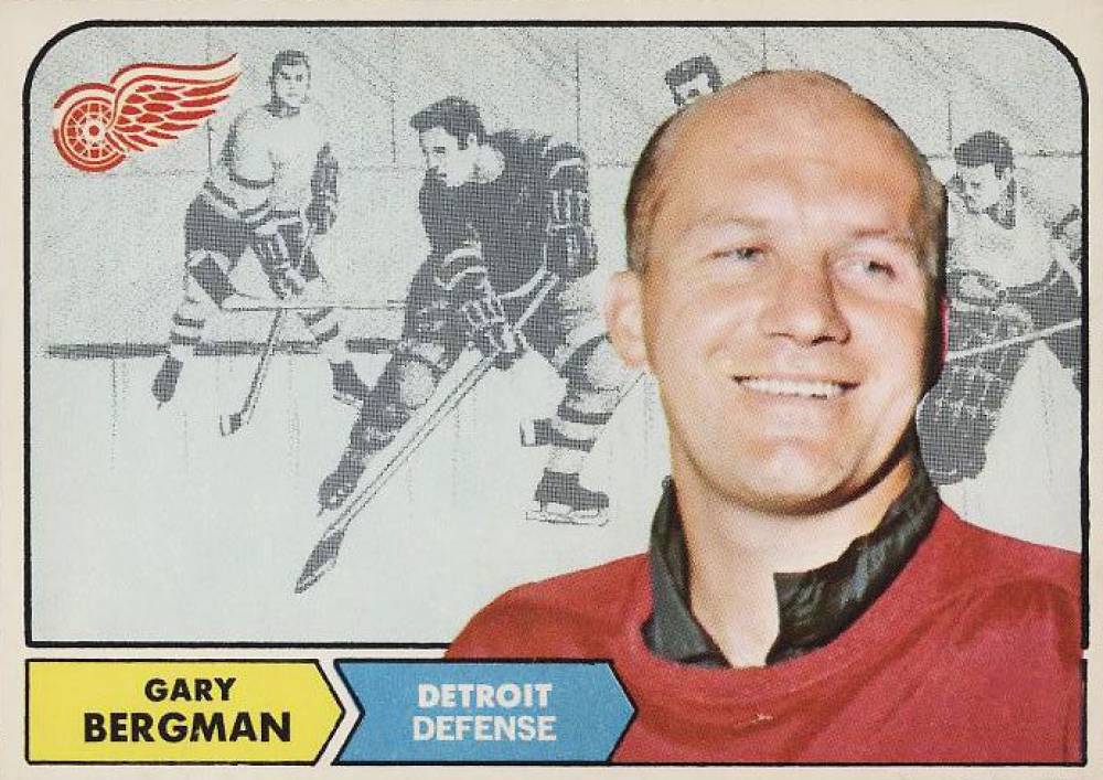 1968 O-Pee-Chee Gary Bergman #25 Hockey Card