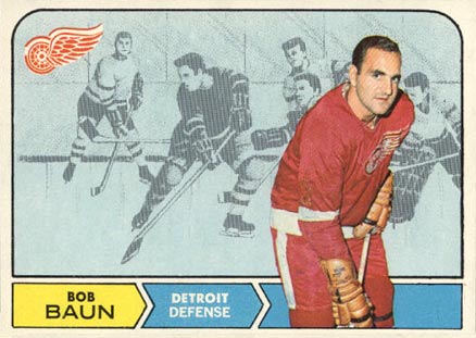 1968 O-Pee-Chee Bob Baun #24 Hockey Card