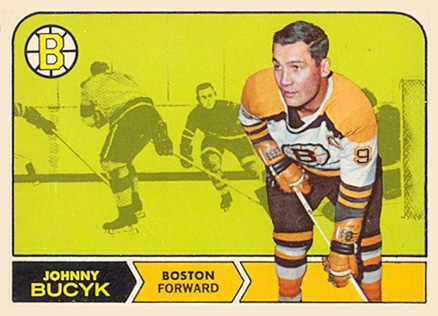 1968 O-Pee-Chee Johnny Bucyk #5 Hockey Card