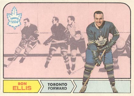 1968 Topps Ron Ellis #126 Hockey Card