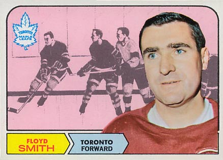 1968 Topps Floyd Smith #130 Hockey Card