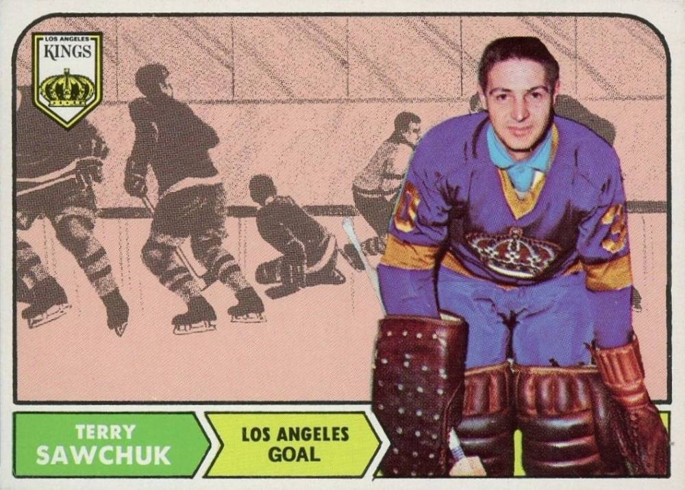 1968 Topps Terry Sawchuk #34 Hockey Card