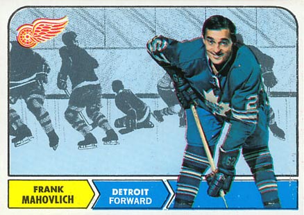 1968 Topps Frank Mahovlich #31 Hockey Card