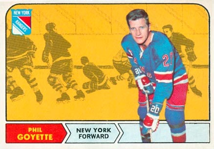 1968 Topps Phil Goyette #73 Hockey Card