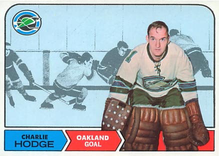 1968 Topps Charlie Hodge #78 Hockey Card
