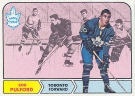 1968 Topps Bob Pulford #129 Hockey Card