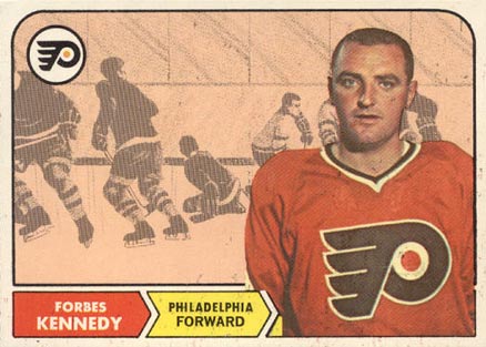 1968 Topps Forbes Kennedy #97 Hockey Card