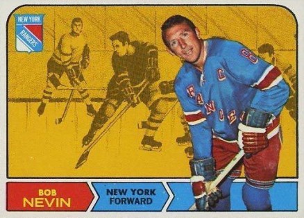 1968 Topps Bob Nevin #76 Hockey Card