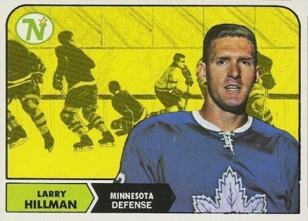 1968 Topps Larry Hillman #48 Hockey Card