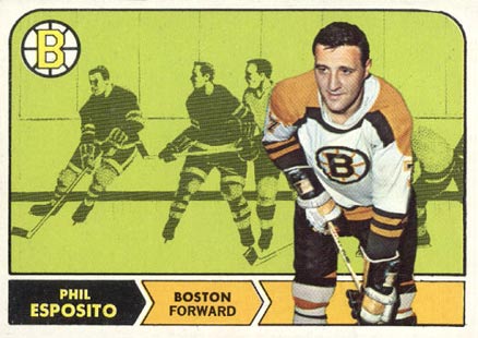 1968 Topps Phil Esposito #7 Hockey Card