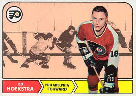 1968 Topps Ed Hoekstra #98 Hockey Card