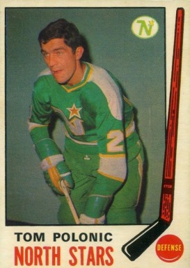 1969 O-Pee-Chee Tom Polonic #199 Hockey Card