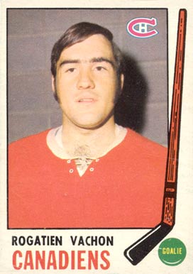 1969 O-Pee-Chee Rogatien Vachon #165 Hockey Card