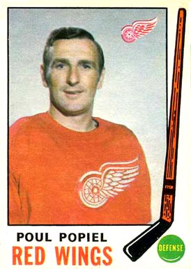 1969 O-Pee-Chee Paul Popiel #158 Hockey Card